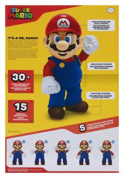 Super Mario Sprechende Actionfigur It's-A Me! Mario 36 cm